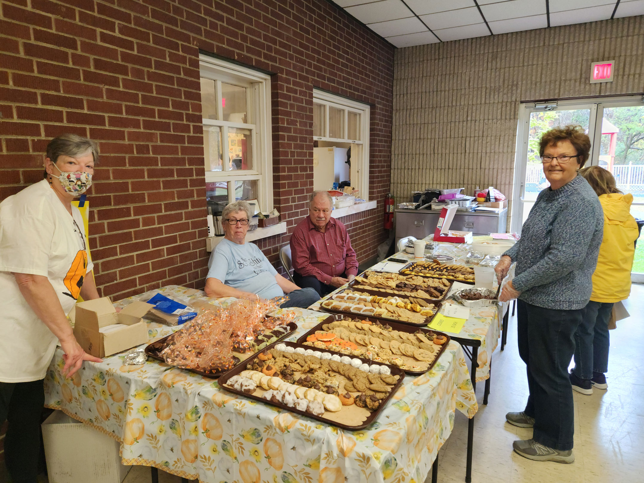Cookie table at the Craft Show