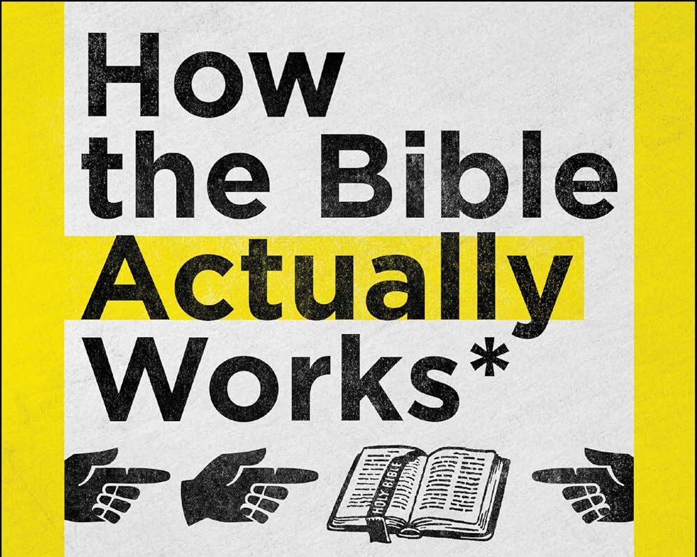 Book cover for How the Bible Actually Works by Peter Enns